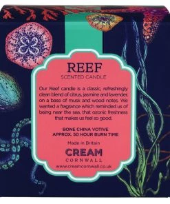 Cream Cornwall Bone China Reef Candle 11 Cream Cornwall Bone China Reef Candle
