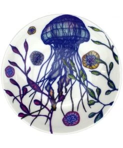 Fegg Hayes Jellyfish Nibbles Dish With Reef Design Kitchen & Dining