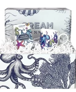 Cream Cornwall Mug And Tea Hamper - Reef