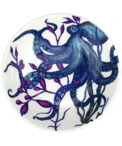 Fegg Hayes Octopus Nibbles Dish With Reef Design
