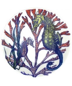 Fegg Hayes Kitchen & Dining Seahorse Nibbles Dish With Reef Design
