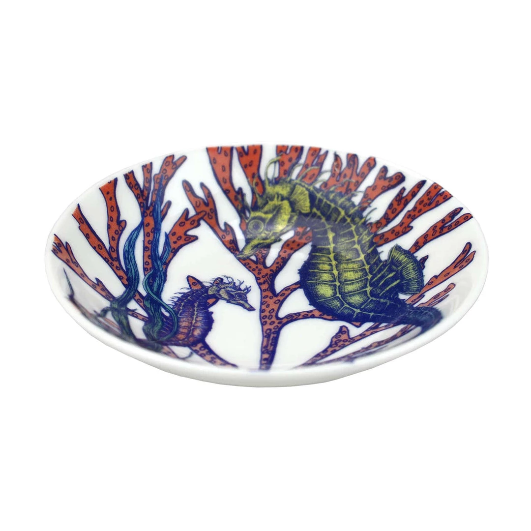 Fegg Hayes Kitchen & Dining Seahorse Nibbles Dish With Reef Design 2 Fegg Hayes Kitchen & Dining Seahorse Nibbles Dish With Reef Design