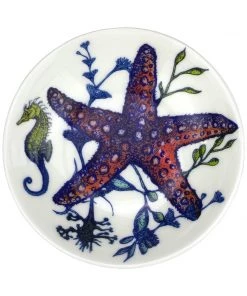 Fegg Hayes Starfish Nibbles Dish With Reef Design Kitchen & Dining
