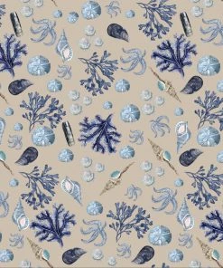 Magic Textiles Rockpool Upholstery Linen - Natural
