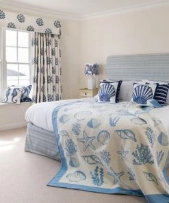 Magic Textiles Scallop Shell Velvet Cushion Cover Homeware