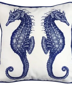 Magic Textiles Seahorse Velvet Cushion Cover
