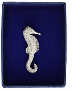 Detail Products Pewter Seahorse Candle Pin Kitchen & Dining