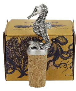 Detail Products Kitchen & Dining Pewter Seahorse Cork Stopper 10 Detail Products Kitchen & Dining Pewter Seahorse Cork Stopper