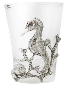 Detail Products Pewter Seahorse Shot Glass