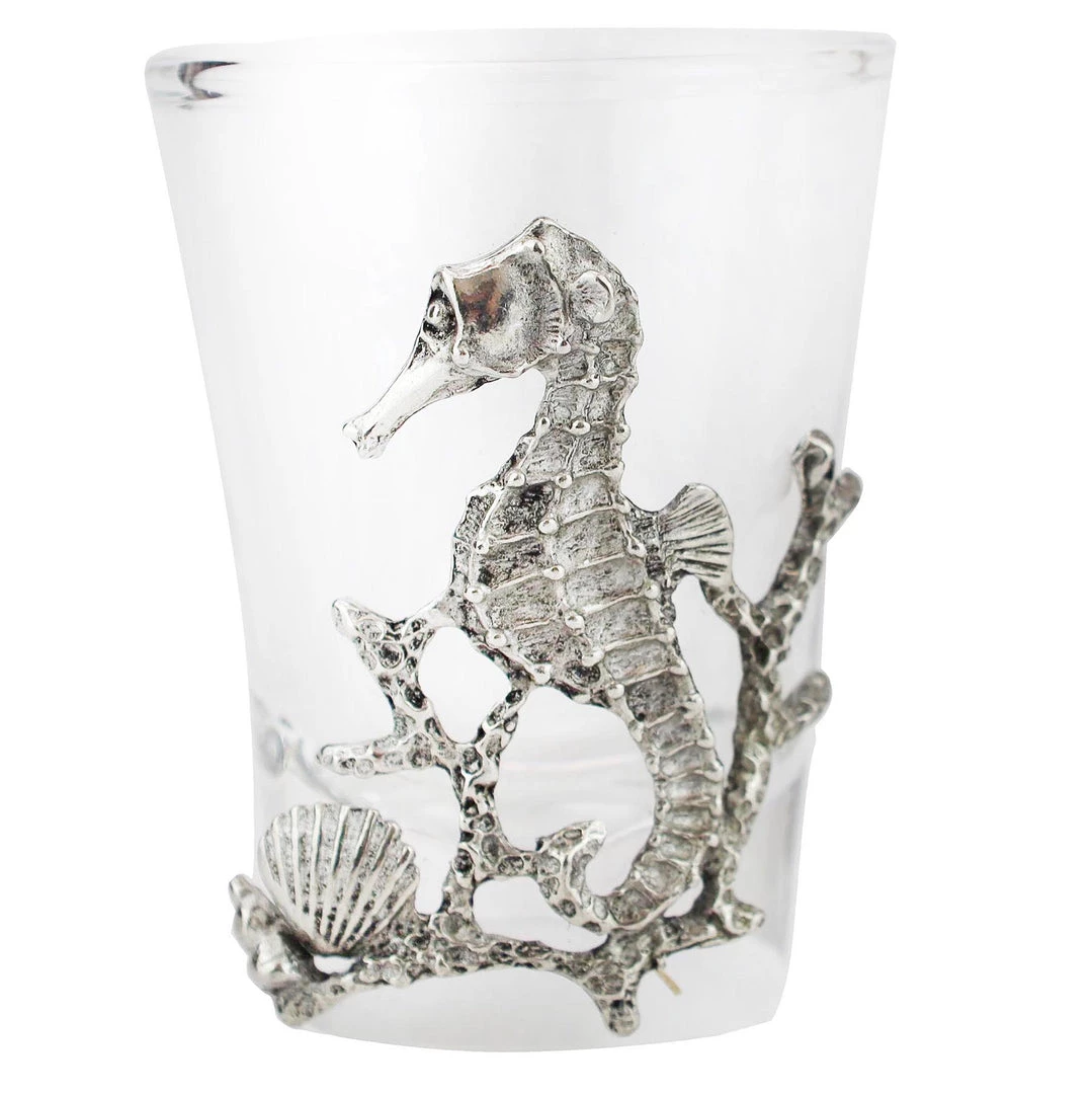 Detail Products Pewter Seahorse Shot Glass 1 Detail Products Pewter Seahorse Shot Glass