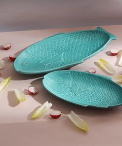 Edelweiss Small Fish Tray In Blue