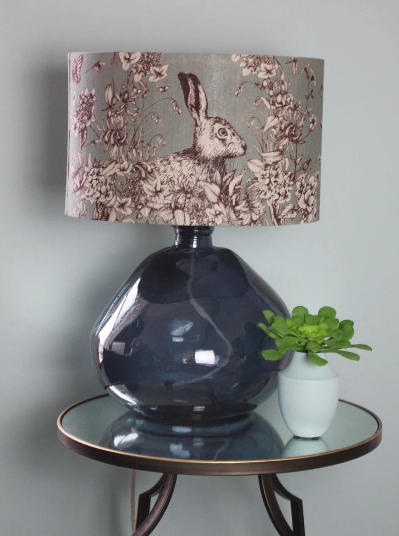 Jarapa Sennen Recycled Glass Lamp Base In Petrol Blue Homeware 3 Jarapa Sennen Recycled Glass Lamp Base In Petrol Blue Homeware