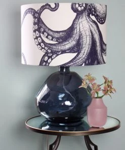 Jarapa Sennen Recycled Glass Lamp Base In Petrol Blue Homeware 8 Jarapa Sennen Recycled Glass Lamp Base In Petrol Blue Homeware