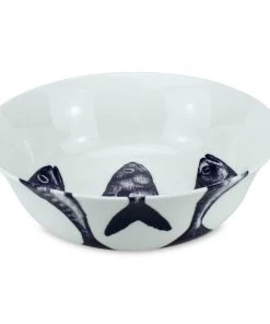Fegg Hayes Bone China Mackerel Serving Bowl