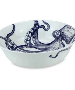Fegg Hayes Kitchen & Dining Bone China Octopus Serving Bowl 10 Fegg Hayes Kitchen & Dining Bone China Octopus Serving Bowl
