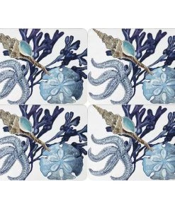 Orchard Melamine Beachcomber Placemats, Set Of 4