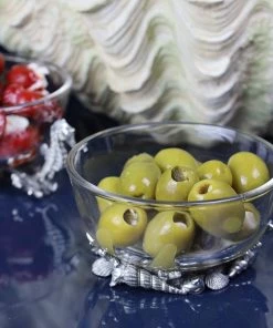 Detail Products Kitchen & Dining Pewter Shell & Coral Bowl