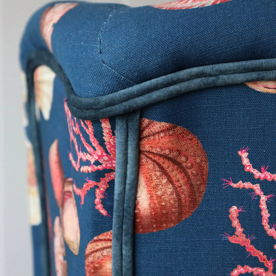 Cream Cornwall Furniture Shell Seeker Vintage Arm Chair 5 Cream Cornwall Furniture Shell Seeker Vintage Arm Chair