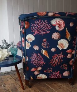 Cream Cornwall Furniture Shell Seeker Vintage Arm Chair 13 Cream Cornwall Furniture Shell Seeker Vintage Arm Chair