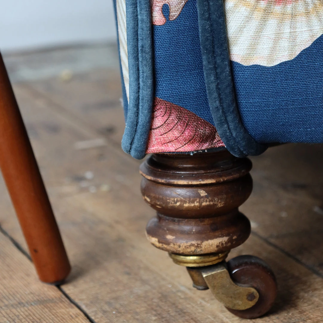 Cream Cornwall Furniture Shell Seeker Vintage Arm Chair 7 Cream Cornwall Furniture Shell Seeker Vintage Arm Chair