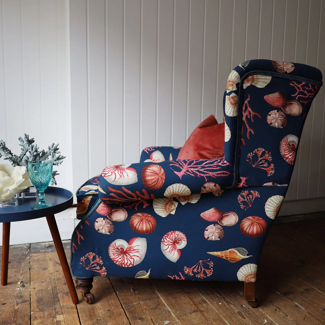 Cream Cornwall Furniture Shell Seeker Vintage Arm Chair 3 Cream Cornwall Furniture Shell Seeker Vintage Arm Chair