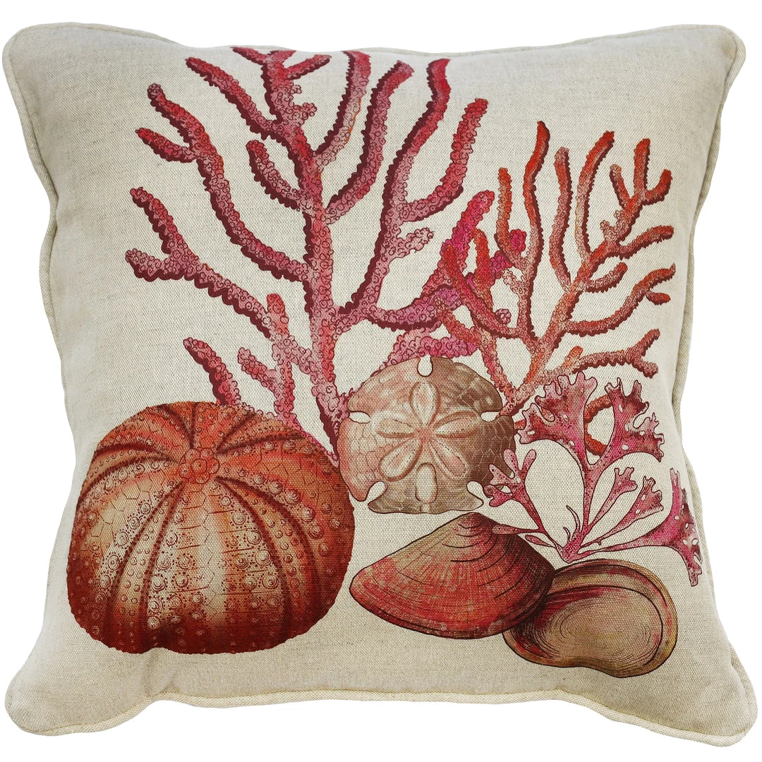 Magic Textiles Shoreline Natural Linen Cushion Cover 1 Magic Textiles Shoreline Natural Linen Cushion Cover