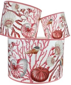 Cream Cornwall Shell Seeker Off White Lampshade Homeware