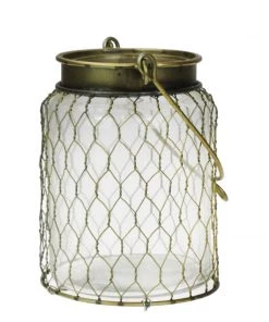 Light & Living Coastal Hurricane Lantern Homeware