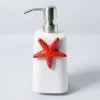 Edelweiss New Arrivals Starfish Soap Dispenser In White