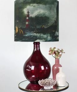 Magic Textiles Shipwreck Lighthouse Lampshade Homeware