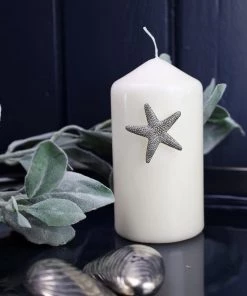 Detail Products Kitchen & Dining Pewter Starfish Candle Pin