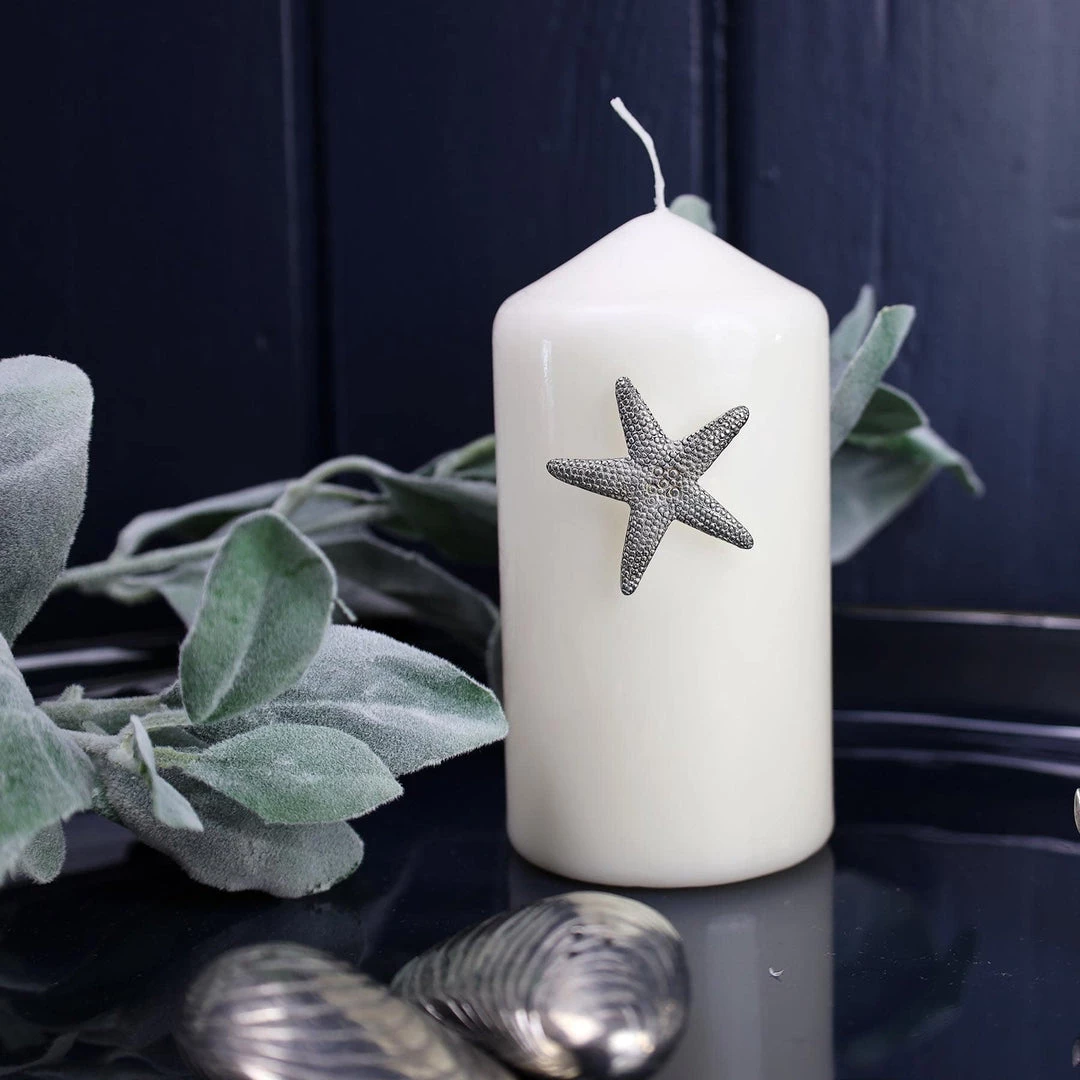 Detail Products Kitchen & Dining Pewter Starfish Candle Pin 2 Detail Products Kitchen & Dining Pewter Starfish Candle Pin