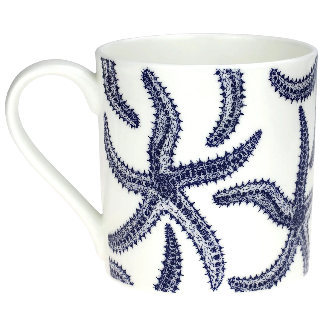Impact China Kitchen & Dining Bone China Mug With Starfish Design 3 Impact China Kitchen & Dining Bone China Mug With Starfish Design