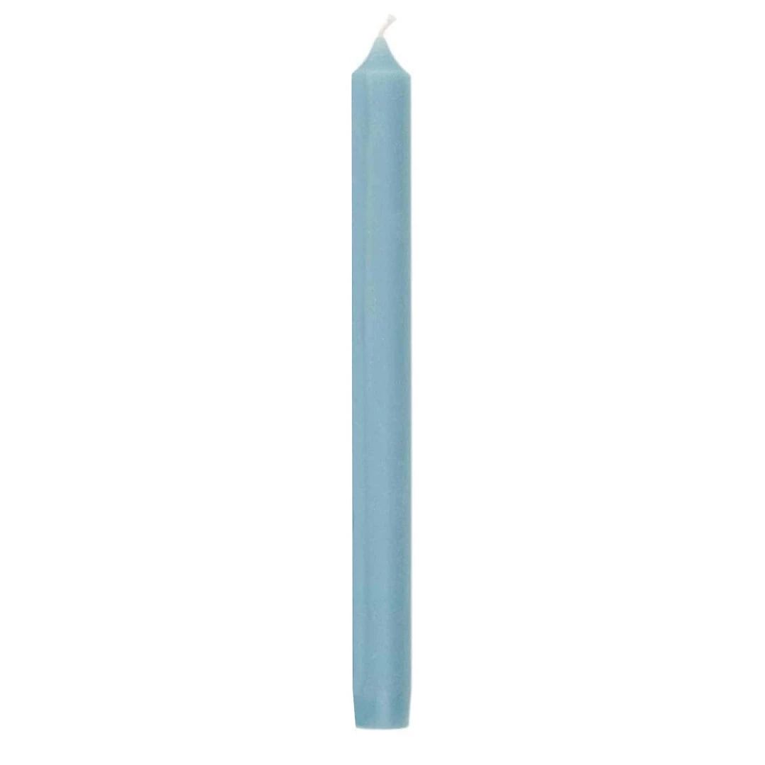 Caspari Candles & Home Fragrance Stone Blue Dinner Candle 1 Caspari Candles & Home Fragrance Stone Blue Dinner Candle