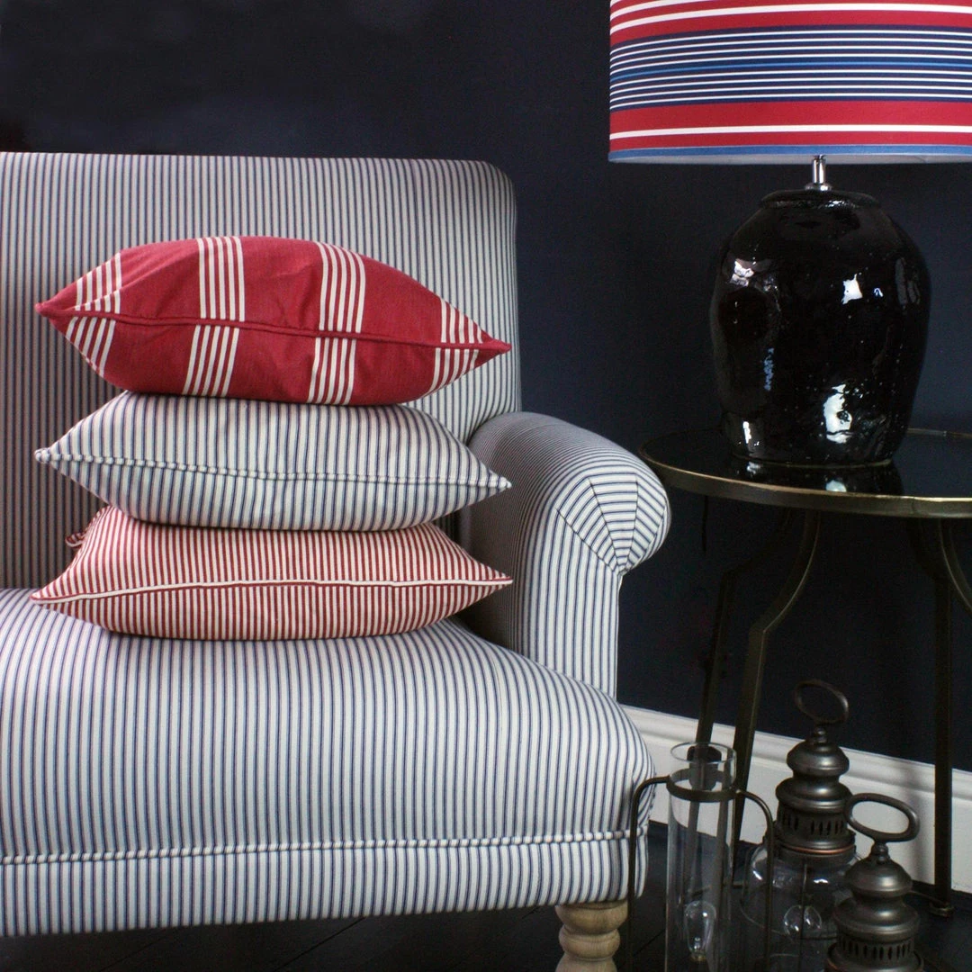 Outworker Marlborough Stripe Cushion Cover Homeware 3 Outworker Marlborough Stripe Cushion Cover Homeware