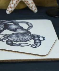 Orchard Melamine Kitchen & Dining Blue And White Crab Design Placemat