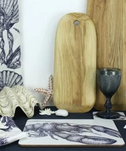 Orchard Melamine Blue And White Lobster Design Placemat