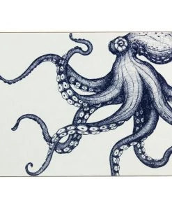 Orchard Melamine Blue And White Octopus Design Coaster 9 Orchard Melamine Blue And White Octopus Design Coaster