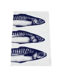Magic Textiles Mackerel Tea Towel