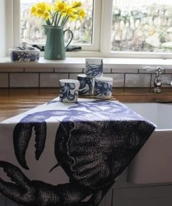 Magic Textiles Crab Tea Towel Kitchen & Dining