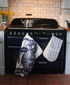 Magic Textiles Crab Tea Towel Kitchen & Dining