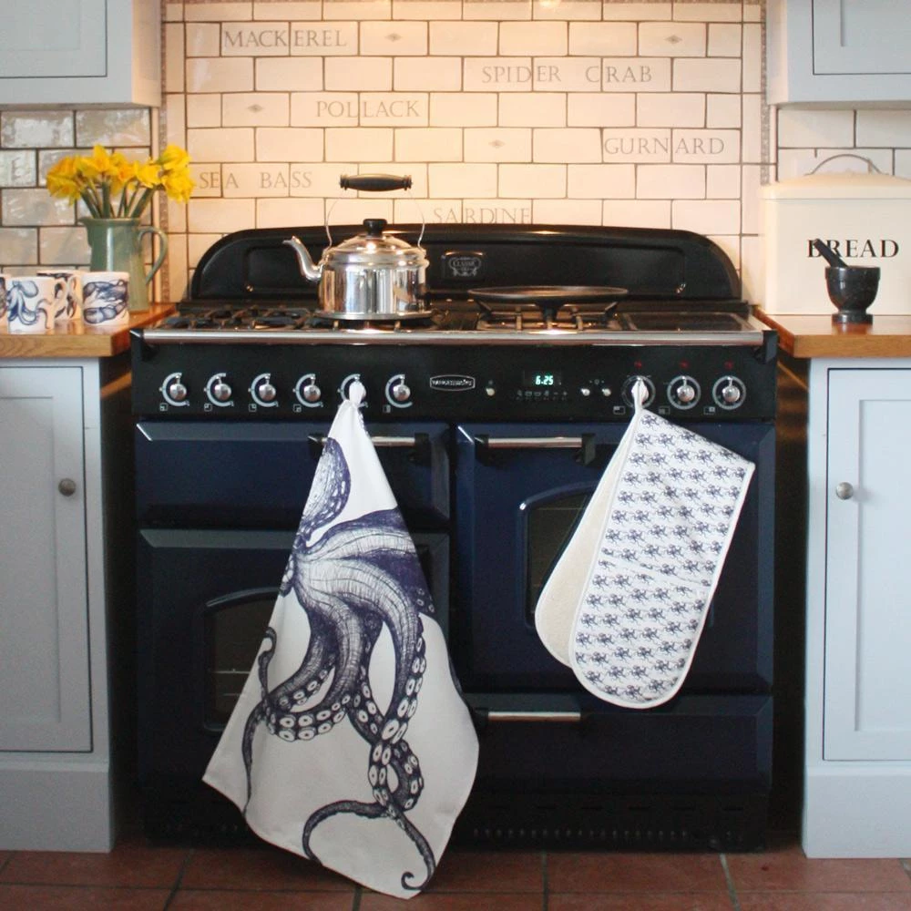 Magic Textiles Kitchen & Dining Octopus Tea Towel 3 Magic Textiles Kitchen & Dining Octopus Tea Towel