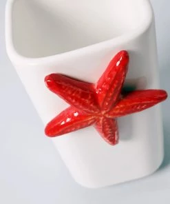 Edelweiss Starfish Beaker In White New Arrivals