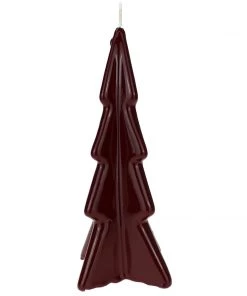 Graziani Tree Lacquered Candle - Bordeaux