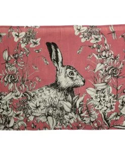 Cream Cornwall Hare Tea Towel