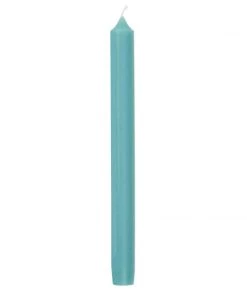 Caspari Tablescaping Turquoise Dinner Candle