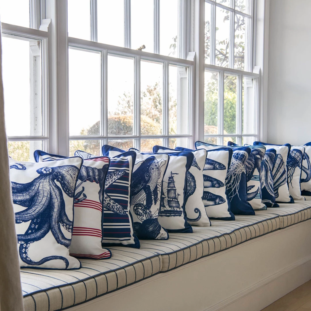 Magic Textiles Lobster Velvet Cushion Cover Homeware 4 Magic Textiles Lobster Velvet Cushion Cover Homeware