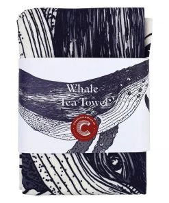 Magic Textiles Whale Tea Towel Kitchen & Dining