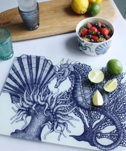 Orchard Melamine Seahorse Glass Worktop Saver Kitchen & Dining